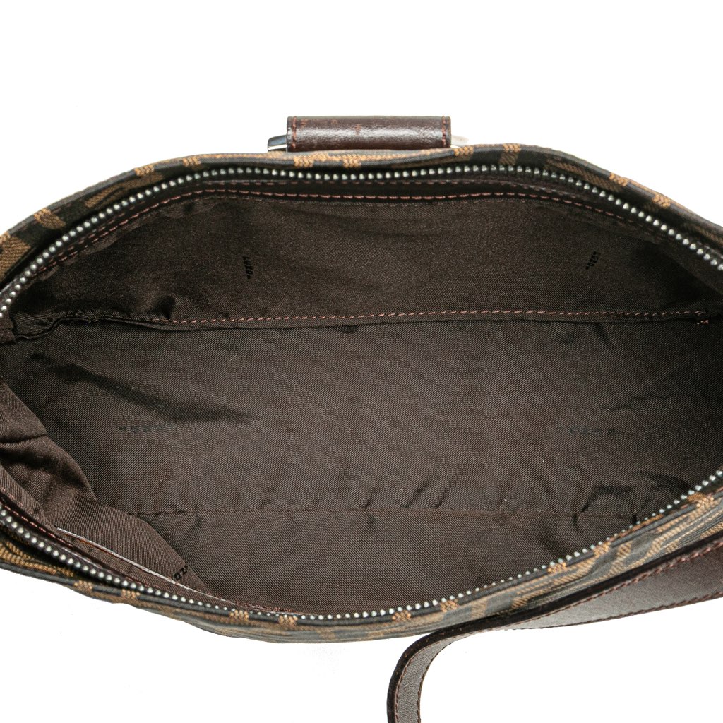 Fendi Zucca Canvas Shoulder Bag - 4
