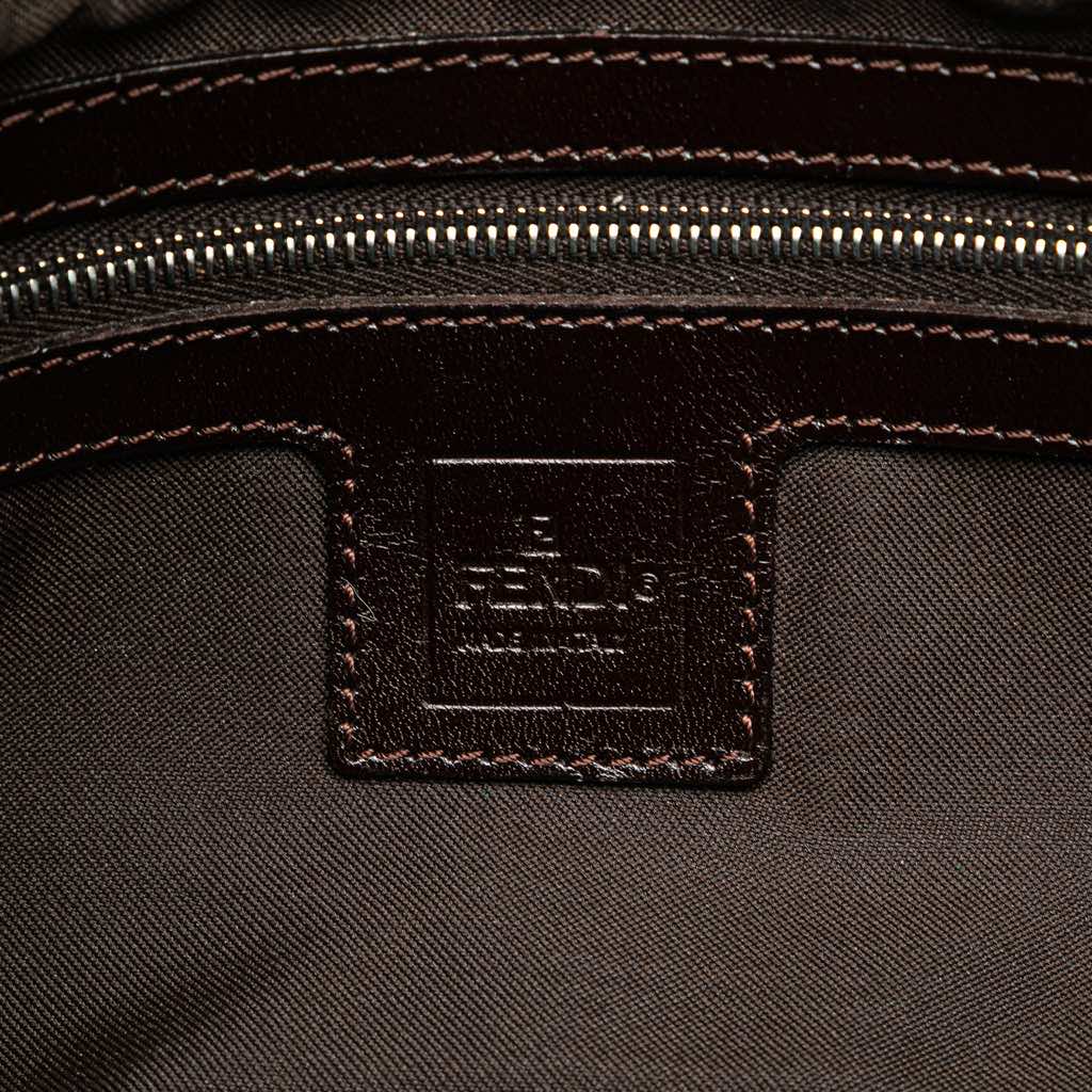 Fendi Zucca Canvas Shoulder Bag - 5