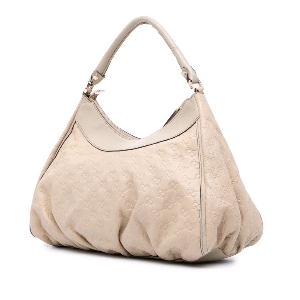 Gucci Guccissima Abbey D Ring Shoulder Bag - Back view