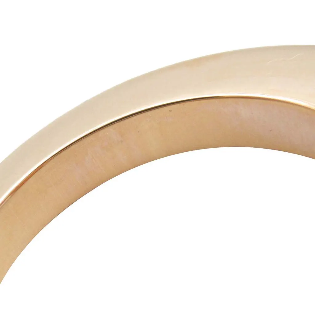 Cartier 18K Rose Gold Menotte Ring Pink Rose Gold Good - Model View