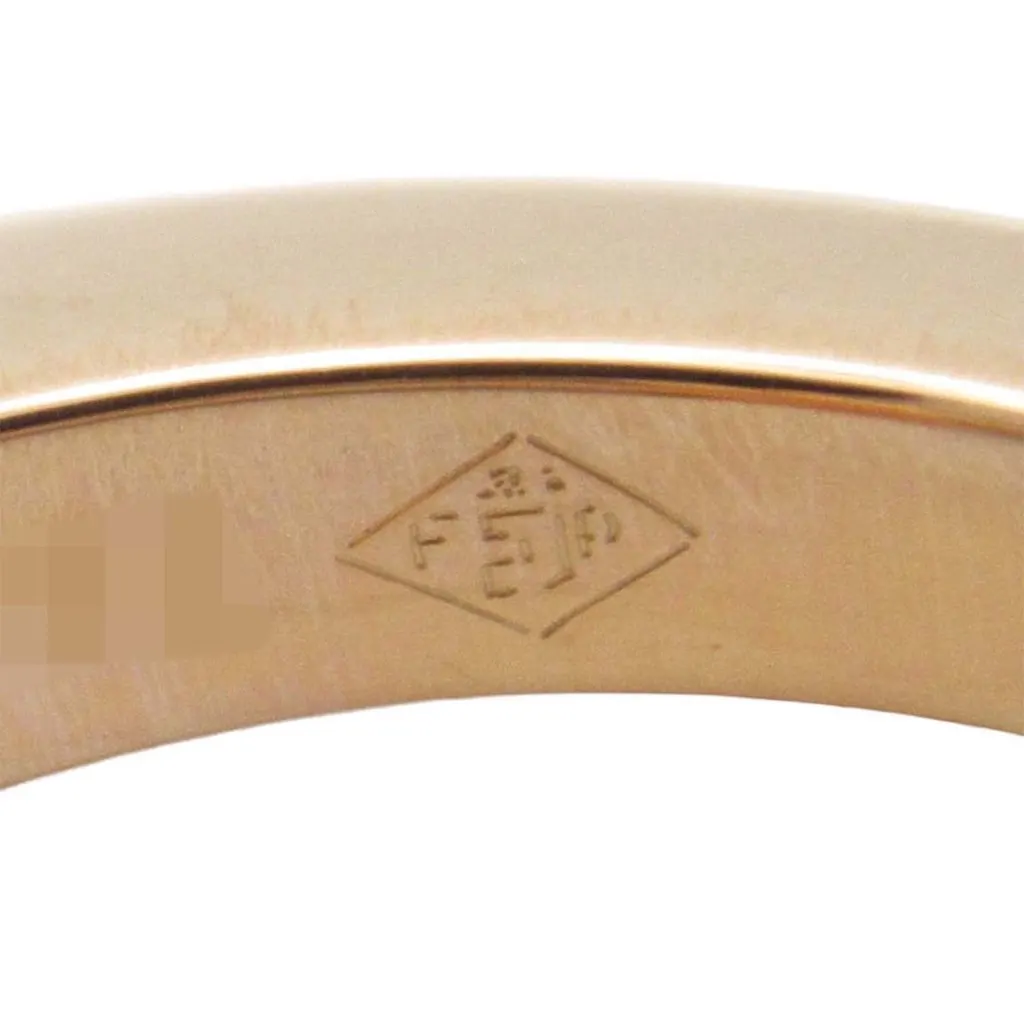 Cartier 18K Rose Gold Menotte Ring Pink Rose Gold Good - Box View