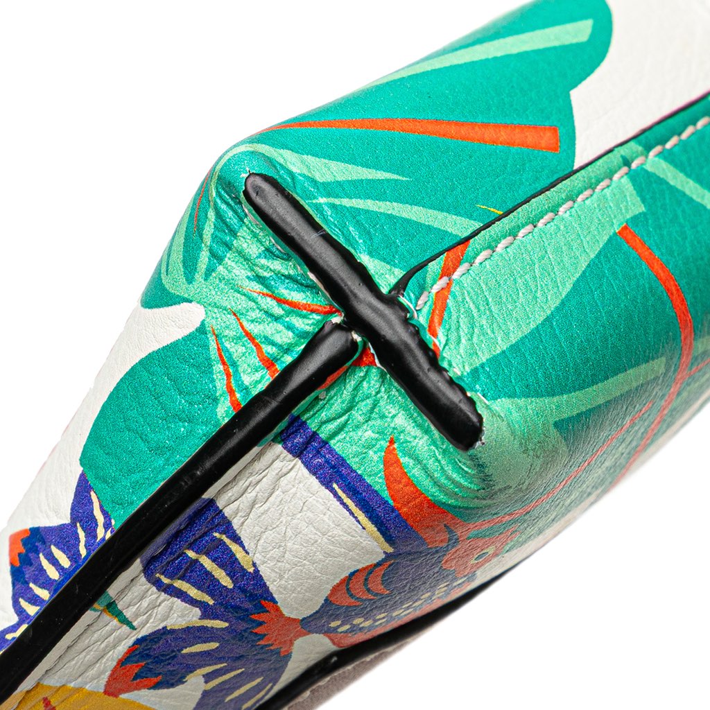 Loewe Paulas Ibiza Leather Waterlily Gate Pocket Crossbody - Image 11