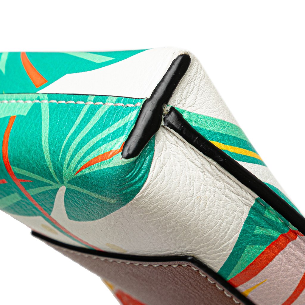 Loewe Paulas Ibiza Leather Waterlily Gate Pocket Crossbody - Image 12