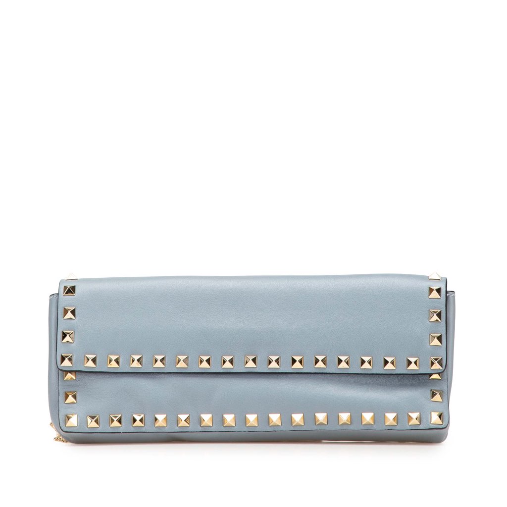Valentino Nappa Rockstud Bangle Clutch