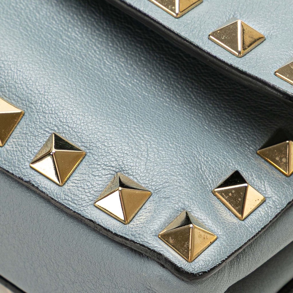 Valentino Nappa Rockstud Bangle Clutch - Image 13