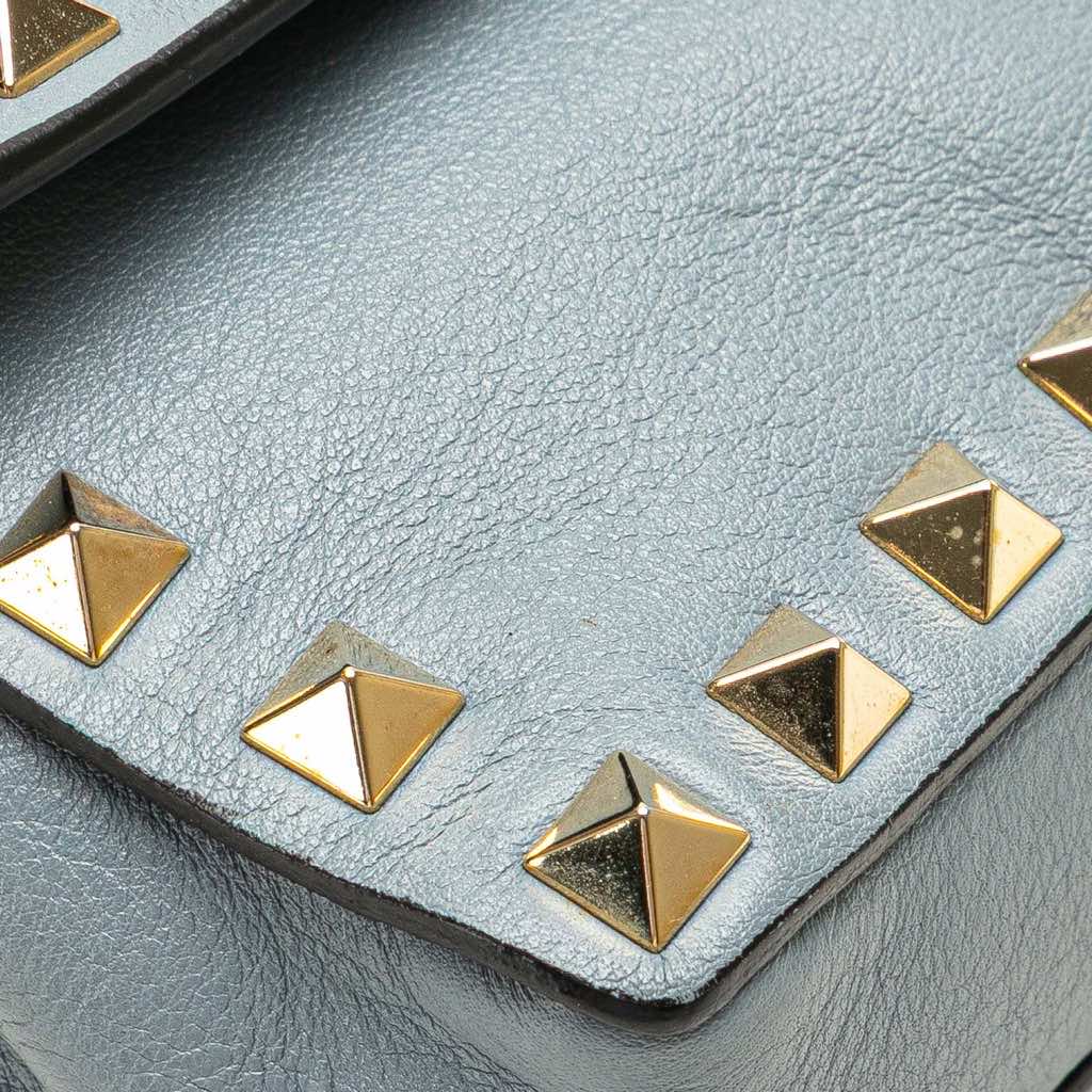 Valentino Nappa Rockstud Bangle Clutch - Image 12