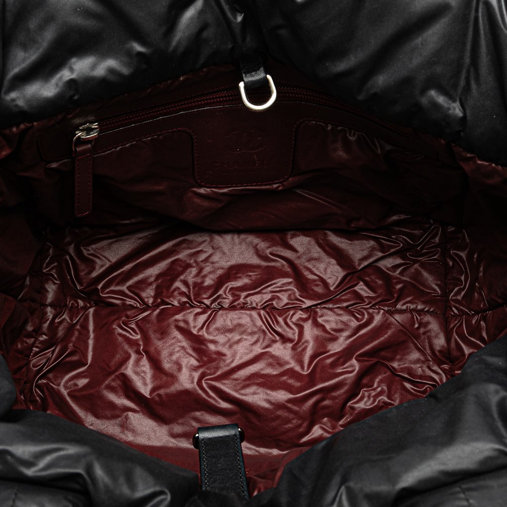 Chanel Small Quilted Nylon Coco Cocoon Tote - 4