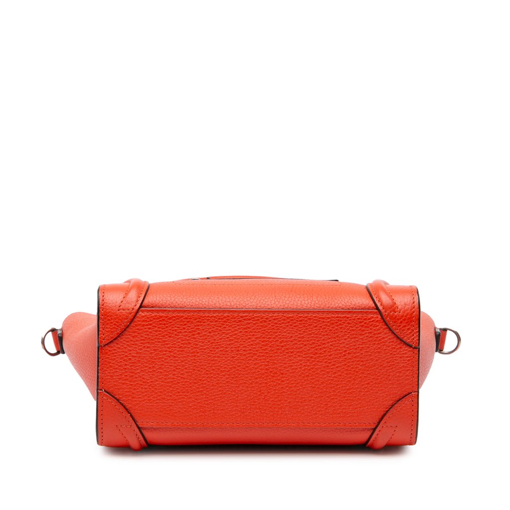 Celine Nano Leather Luggage Tote - Image 6