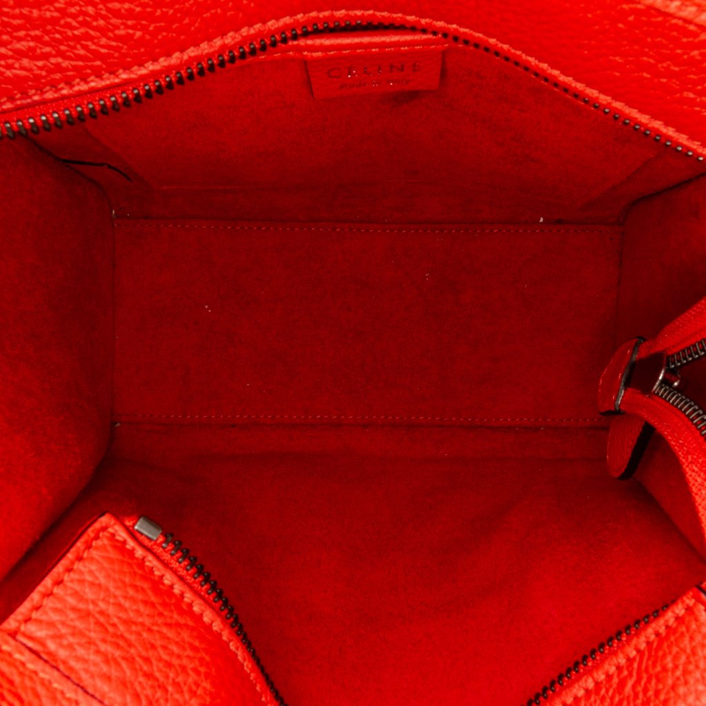 Celine Nano Leather Luggage Tote - 4