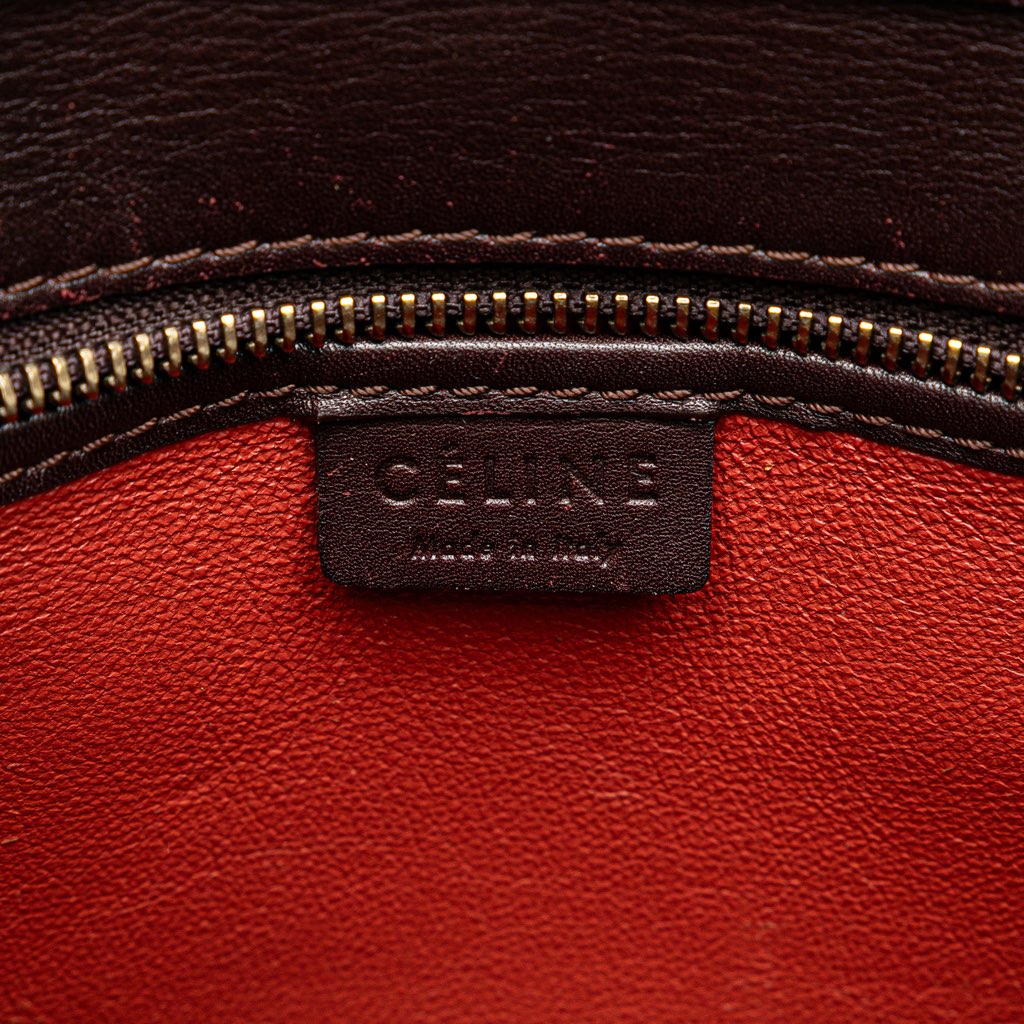 Celine Nano Tricolor Leather Luggage Tote - 5