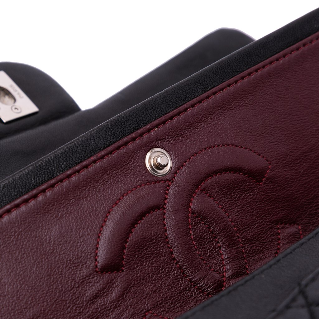 Chanel Medium Classic Washed Lambskin Bijoux Chain Double Flap - Detail 2