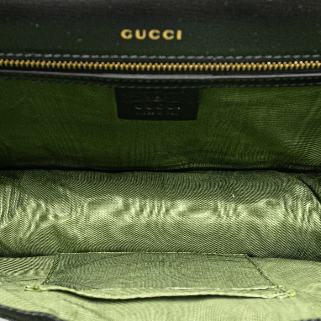 Gucci Medium Textured Calfskin GG Torchon Ring Crossbody - 4