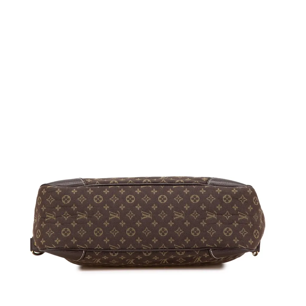 Louis Vuitton Monogram Mini Lin Boulogne Brown Canvas Good - Inside View