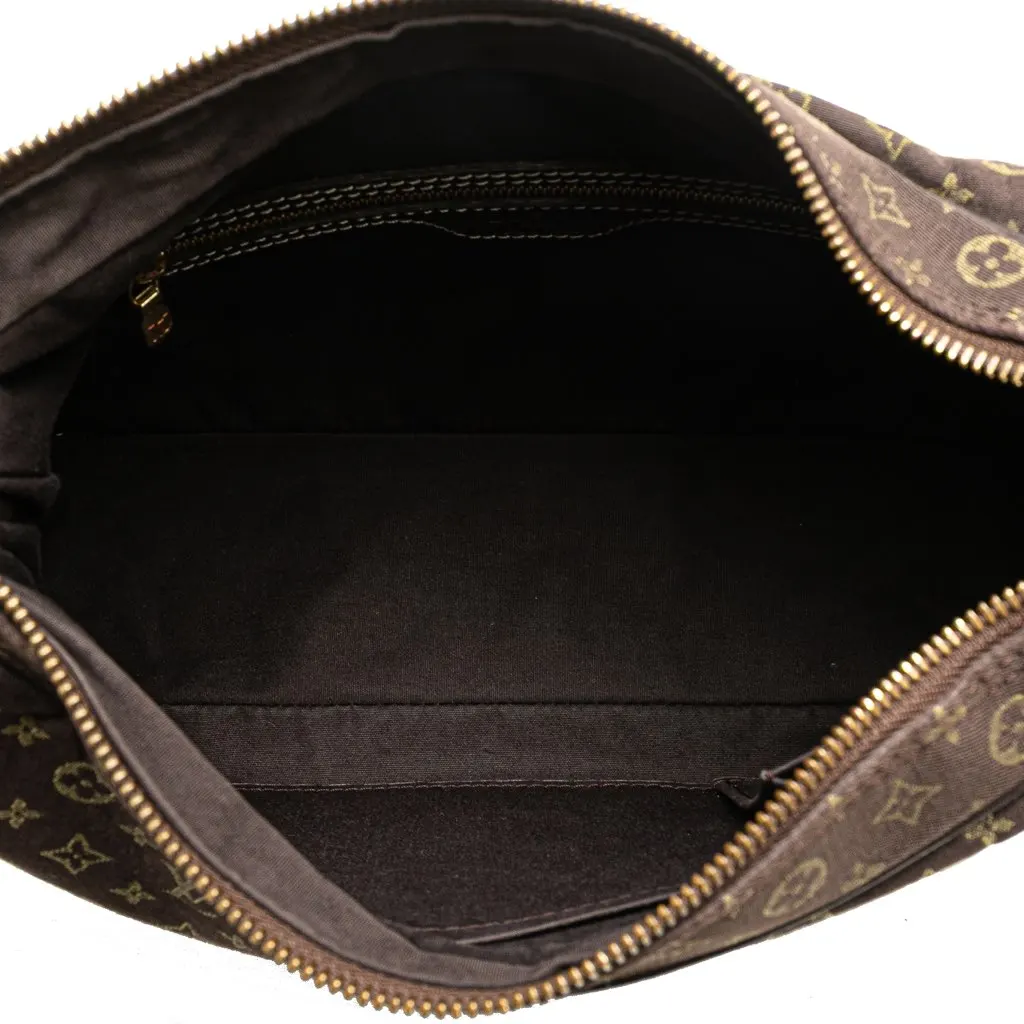 Louis Vuitton Monogram Mini Lin Boulogne Brown Canvas Good - Model View