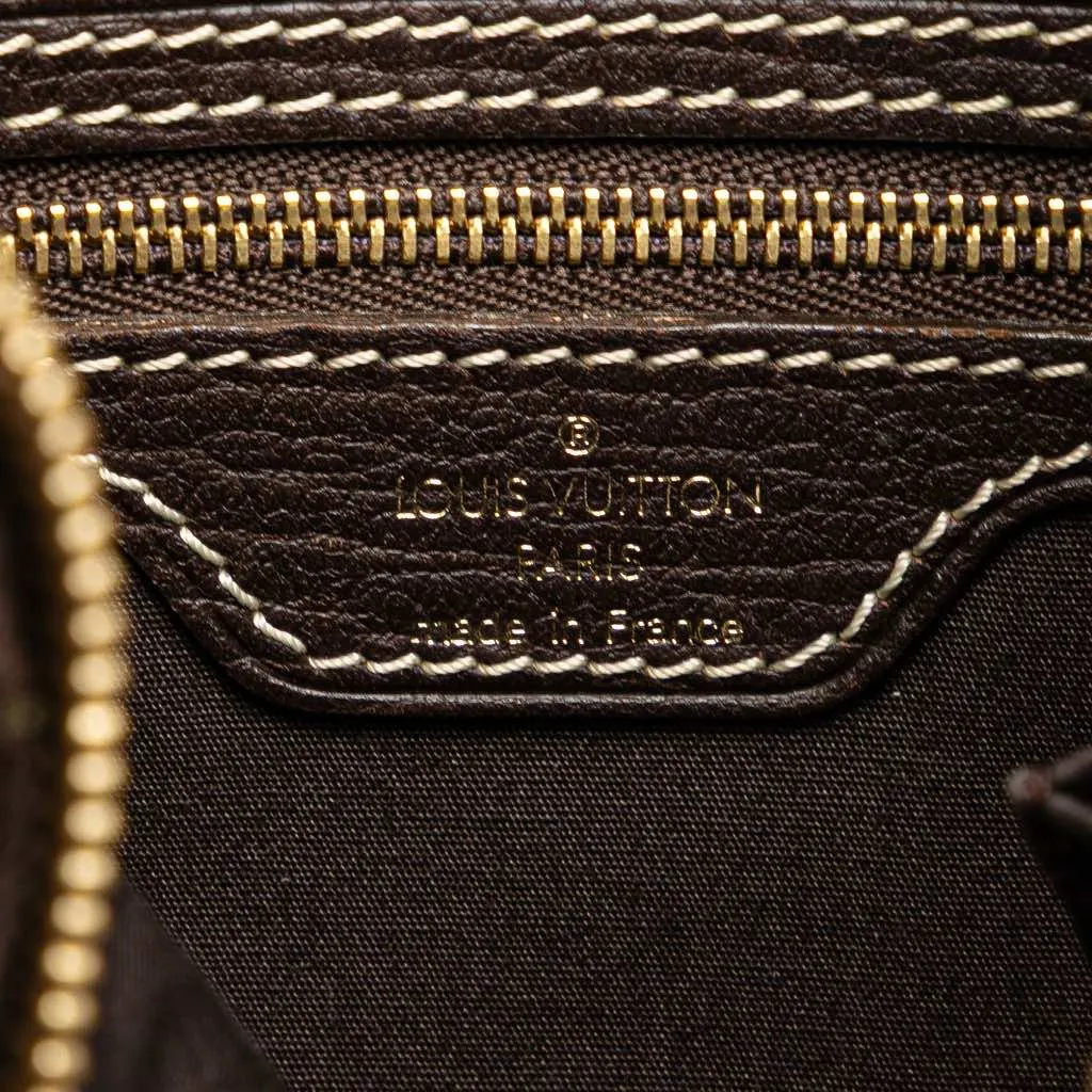 Louis Vuitton Monogram Mini Lin Boulogne Brown Canvas Good - Box View