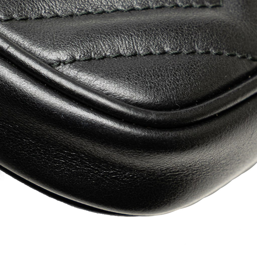 Gucci Mini GG Marmont Matelasse Leather Camera Crossbody - Image 11