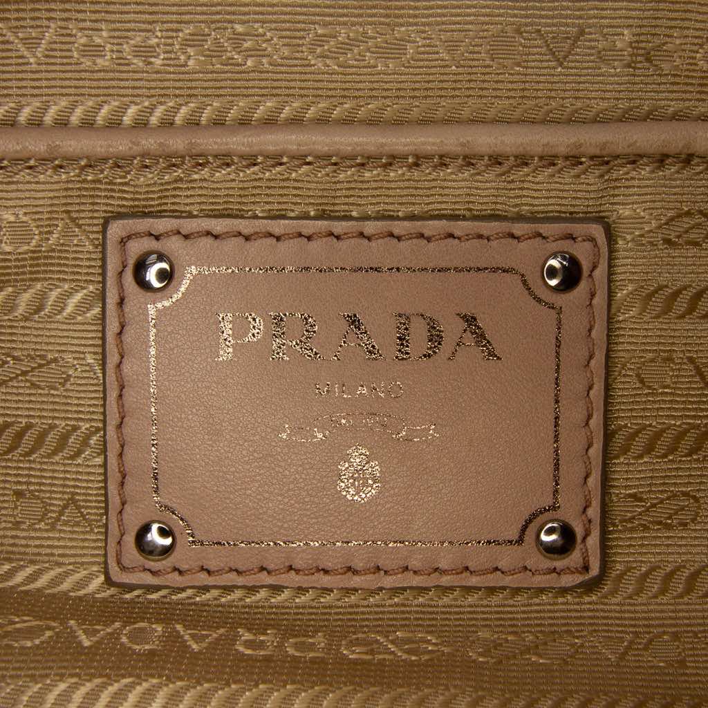 Prada Nappa Gaufre Satchel - Side view