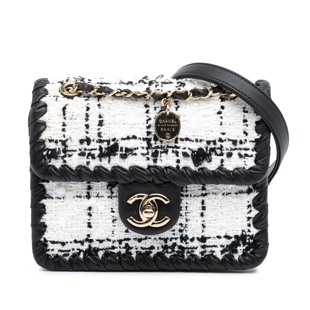 Chanel Mini Tweed My Own Frame Flap