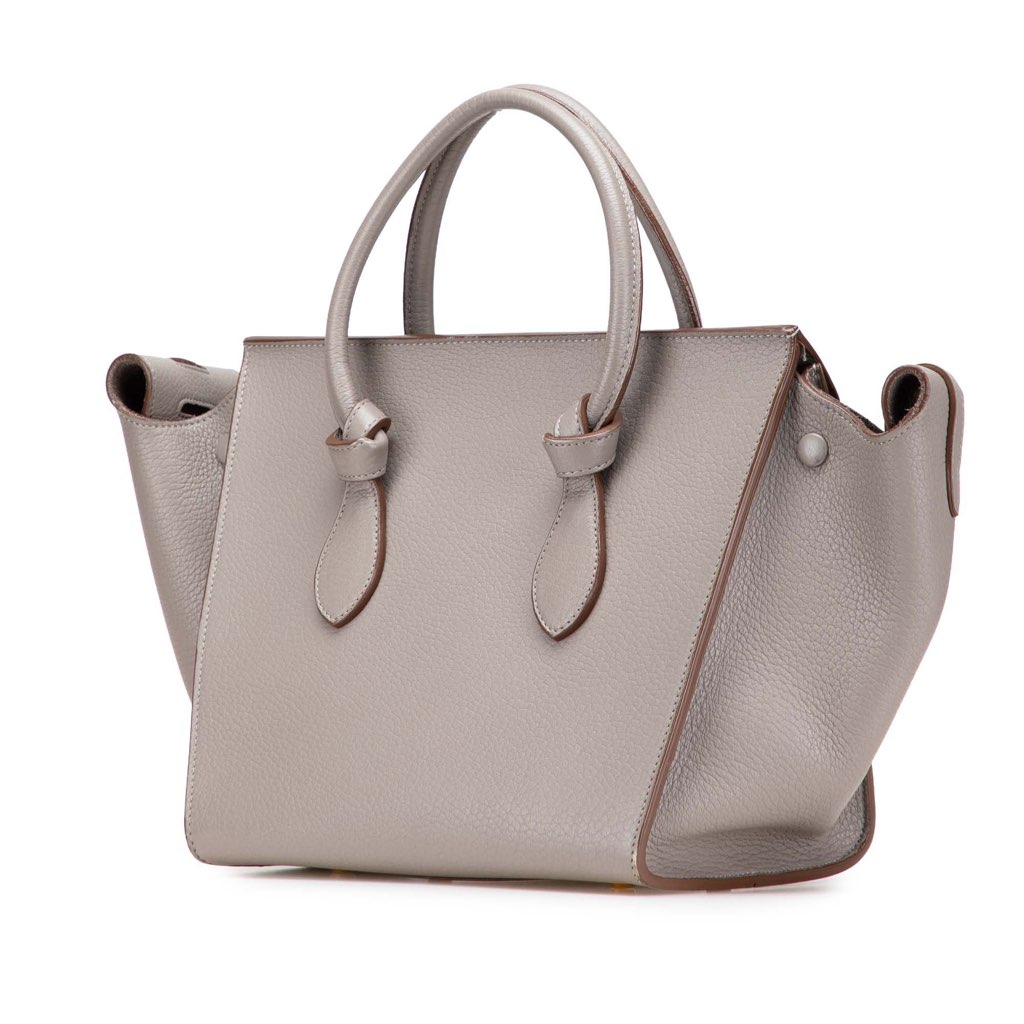 Celine Small Grained Calfskin Tie Knot Handbag - 2