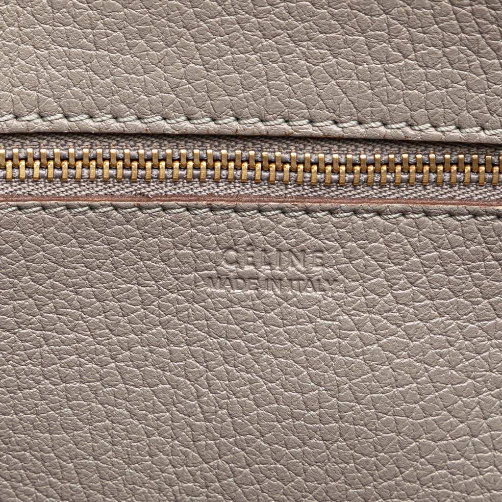 Celine Small Grained Calfskin Tie Knot Handbag - 5