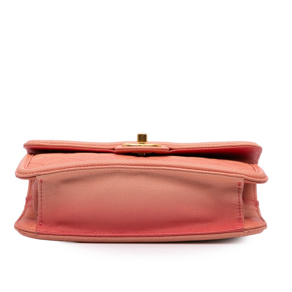 Chanel Small Quilted Caviar Sunset On The Sea Flap - Image 6