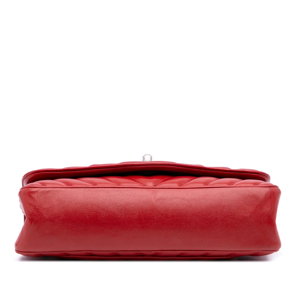 Chanel Medium Chevron Lambskin Leo Lion Flap - 3