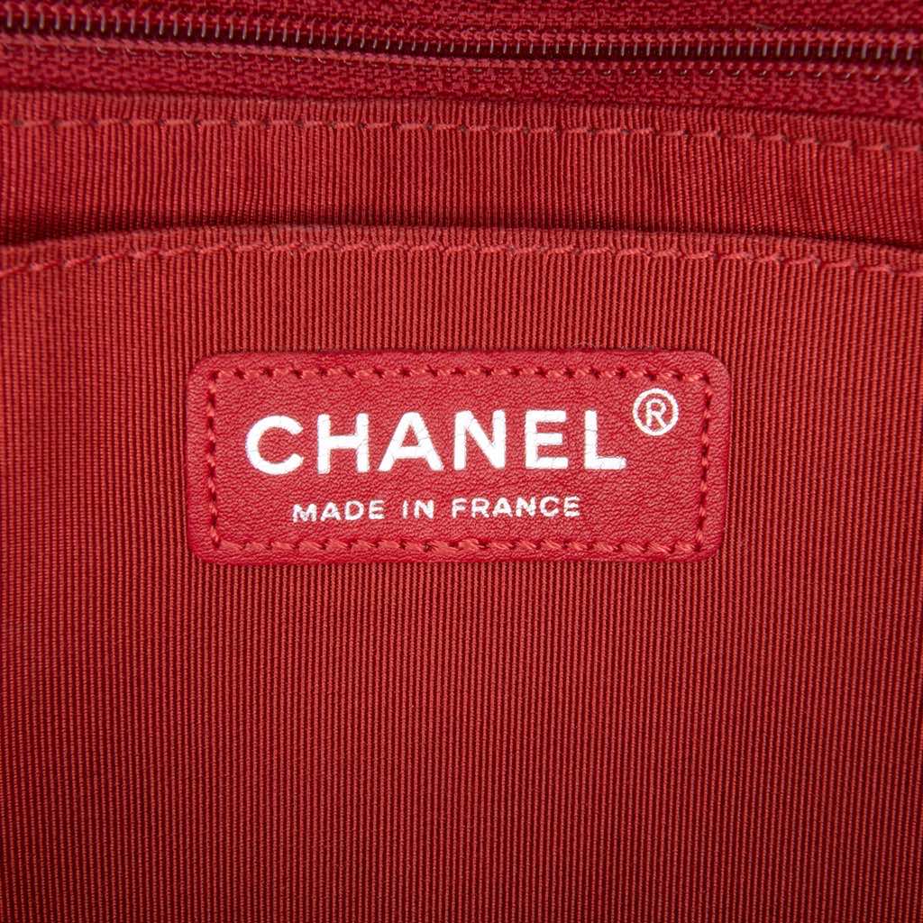 Chanel Medium Chevron Lambskin Leo Lion Flap - 5