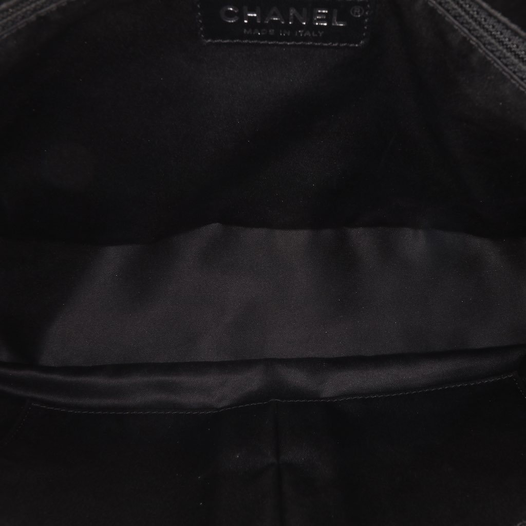 Chanel Bicolor Tweed and Nylon Astronaut Essentials Flap - 4