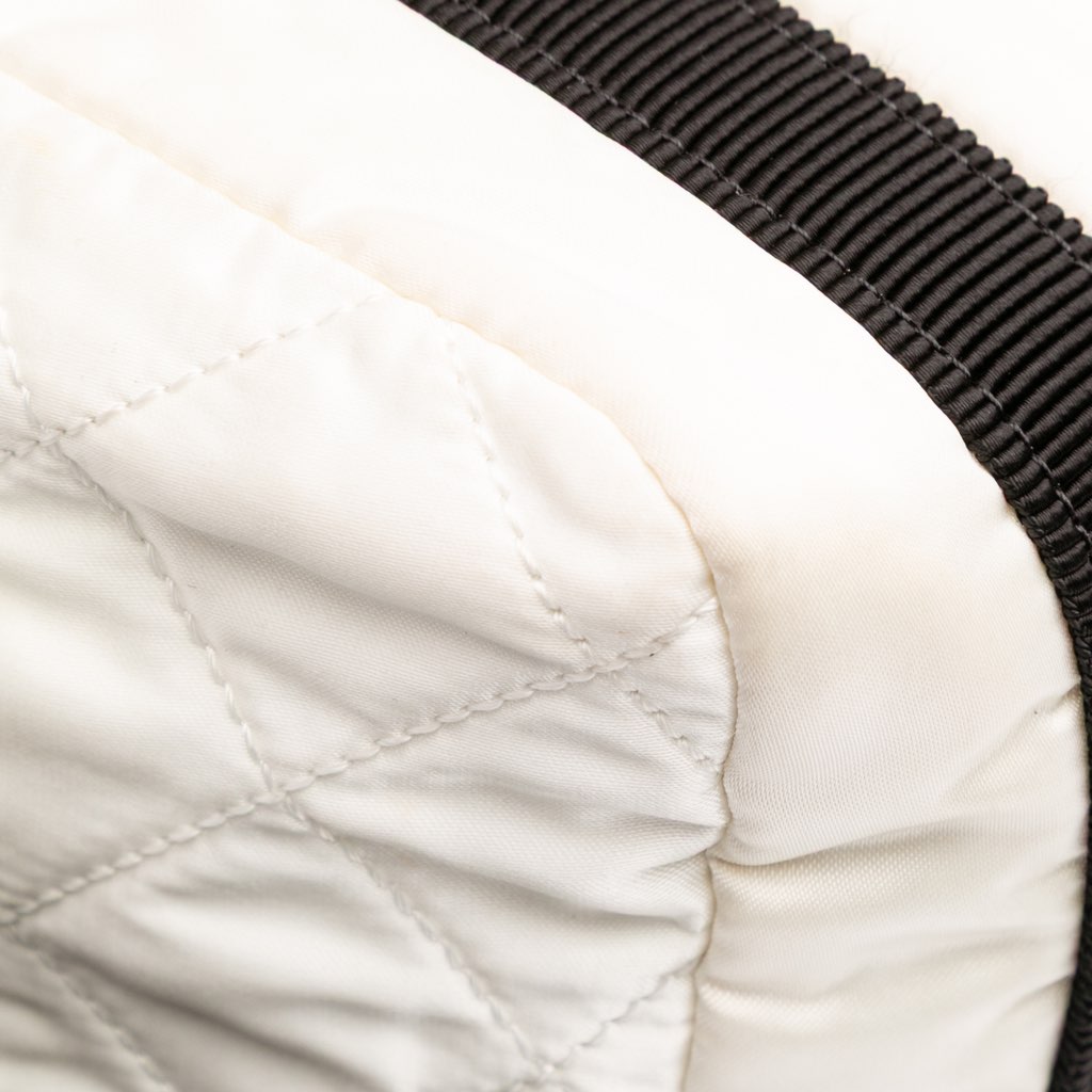 Chanel Bicolor Tweed and Nylon Astronaut Essentials Flap - Image 11