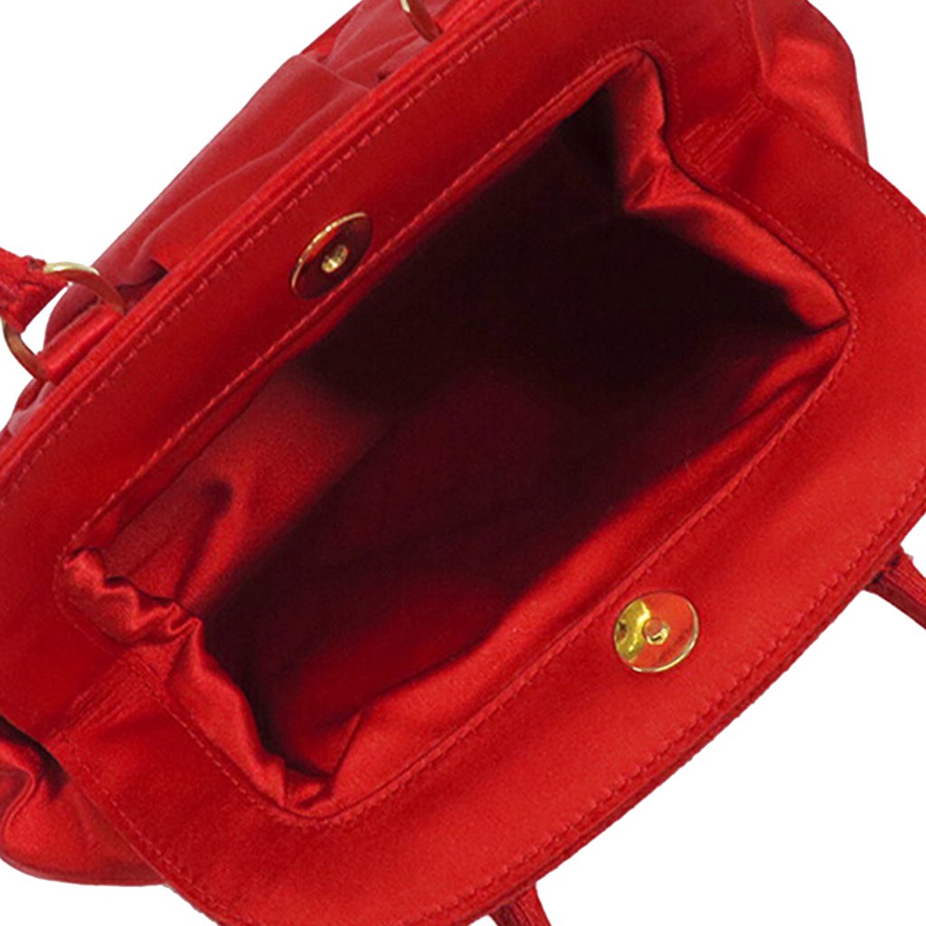 Prada Satin Frame Handbag - 4