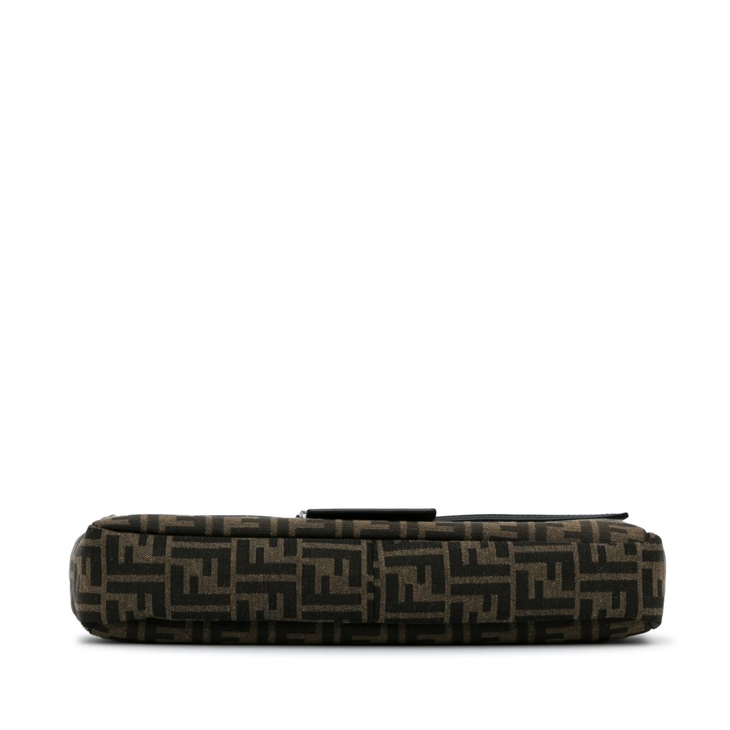 Fendi Large Zucca Canvas Convertible Belt Baguette - 5