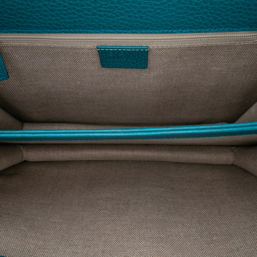 Gucci Medium Dollar Calfskin Interlocking G Crossbody - 4