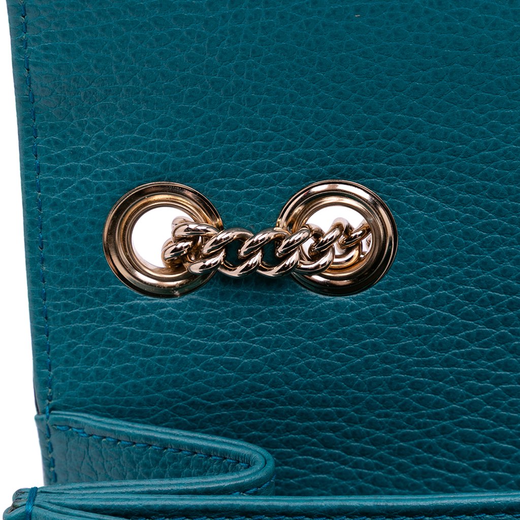 Gucci Medium Dollar Calfskin Interlocking G Crossbody - Image 10