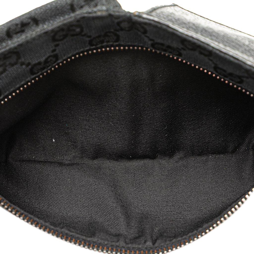 Gucci GG Canvas Double Pocket Belt Bag - 4