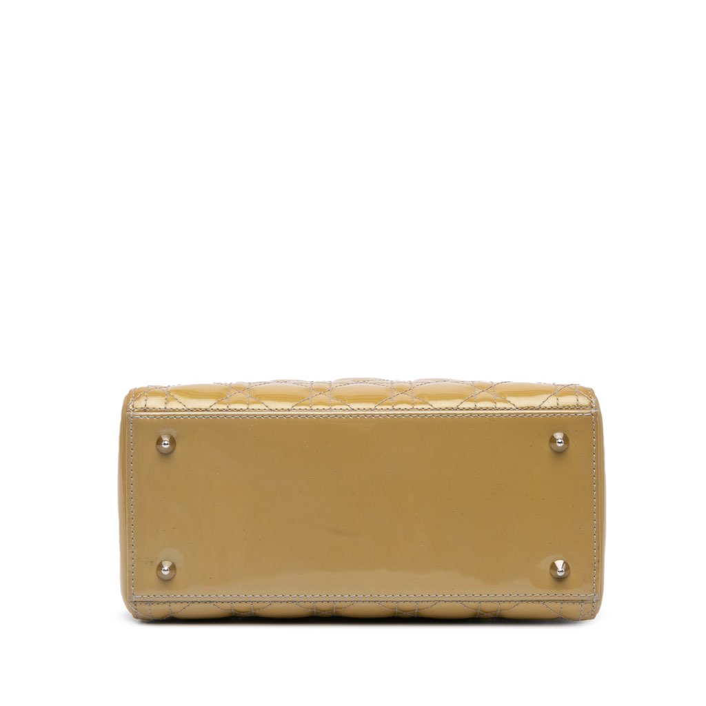 Dior Medium Patent Cannage Lady Dior - 3