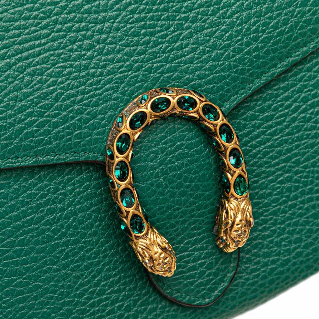 Gucci Mini Leather Dionysus Wallet on Chain - Image 11