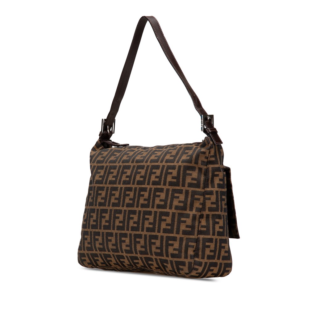 Fendi Zucca Canvas Shoulder Bag - 2