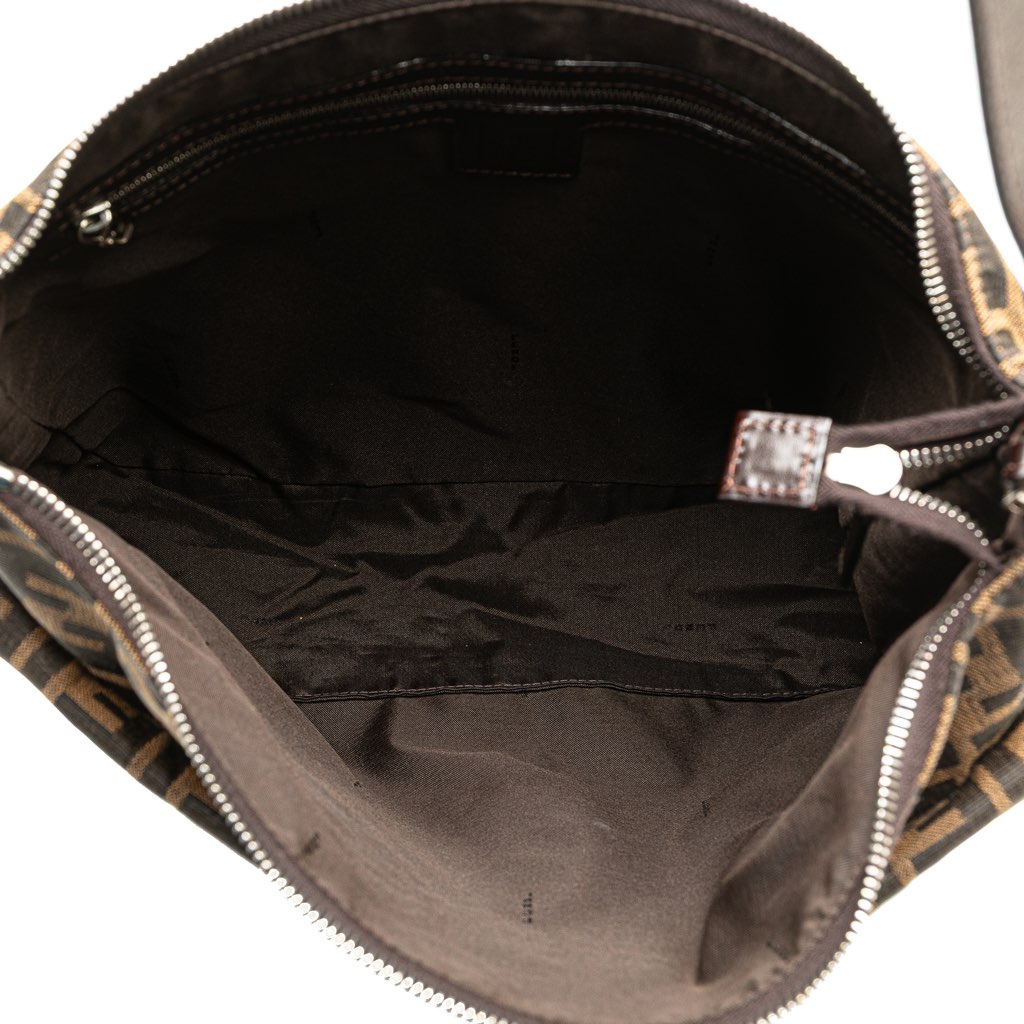 Fendi Zucca Canvas Shoulder Bag - 4
