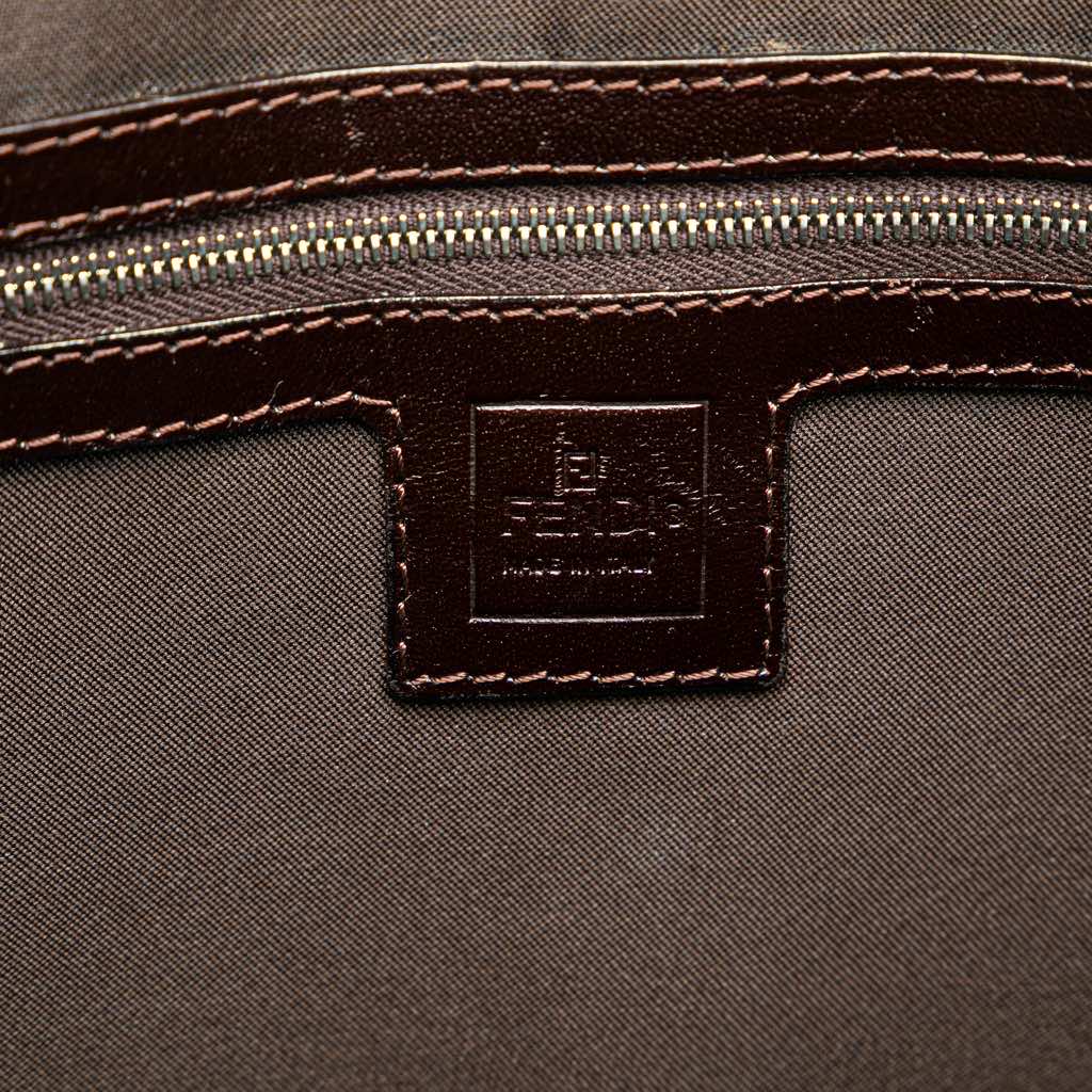 Fendi Zucca Canvas Shoulder Bag - 5