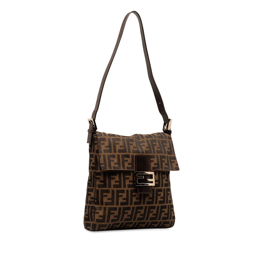 Fendi Zucca Canvas Shoulder Bag - 2