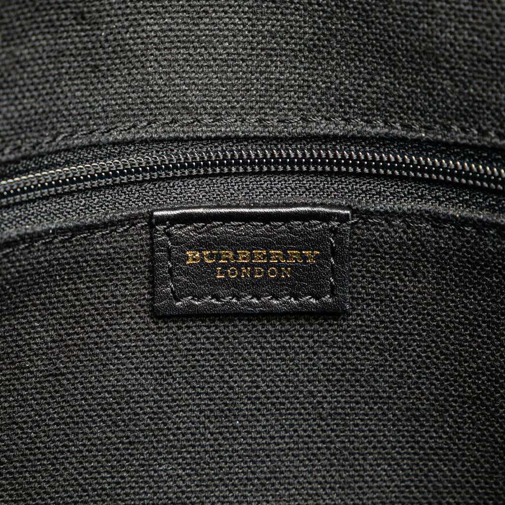 Burberry Nova Check Trimmed Canvas Crossbody - 5