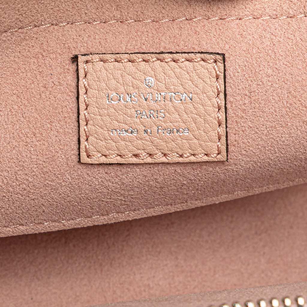 Louis Vuitton Monogram Mahina Scala Mini Pouch - Side view