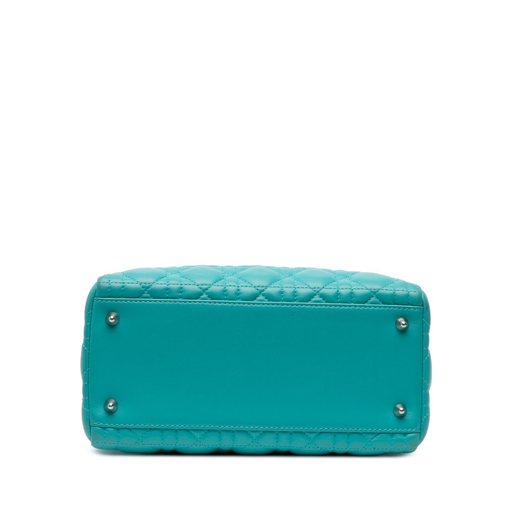 Dior Medium Lambskin Cannage Lady Dior - 3