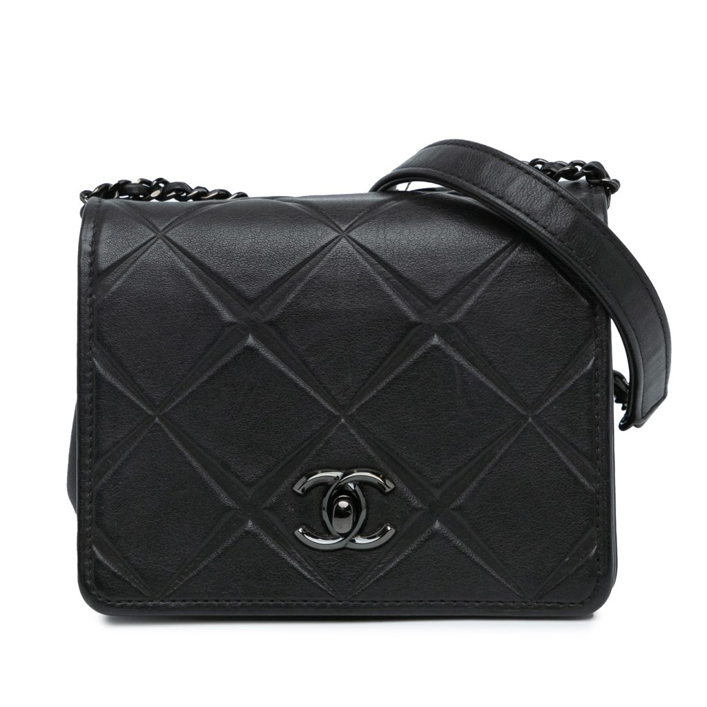 Chanel Mini Calfskin Propeller Flap