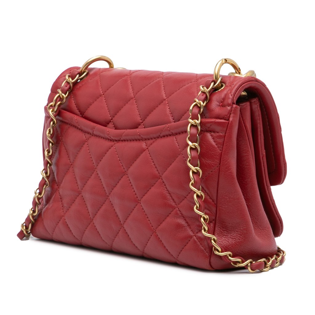 Chanel Small Quilted Lambskin Chain Link Flap - 2