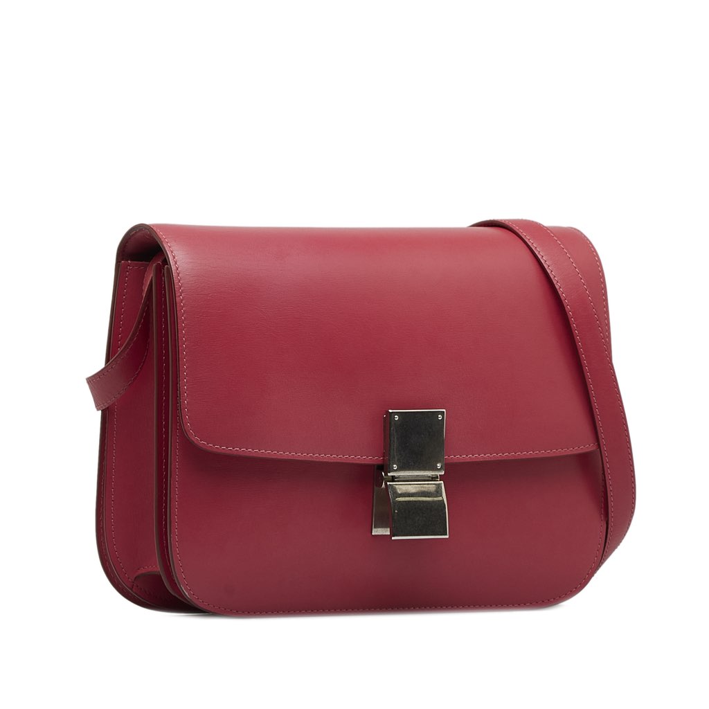 Celine Medium Calfskin Classic Box - 2