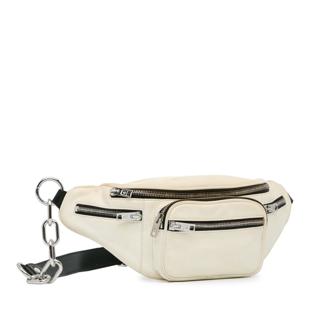 Alexander Wang Calfskin Leather Attica Fanny Pack - Back view