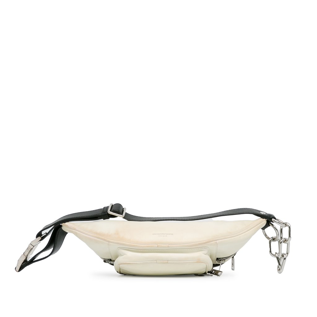 Alexander Wang Calfskin Leather Attica Fanny Pack - 4