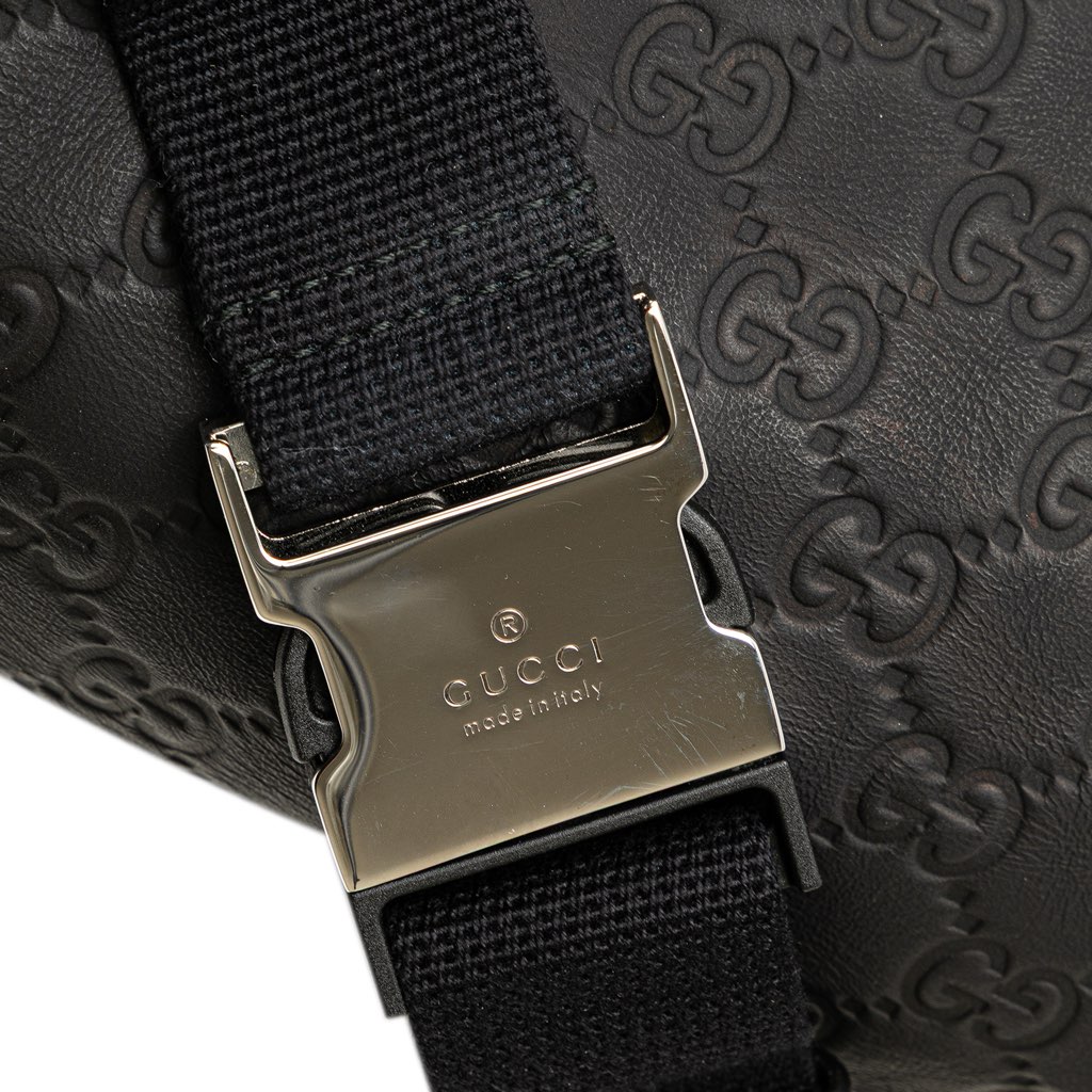 Gucci Guccissima Web Belt Bag - Image 10