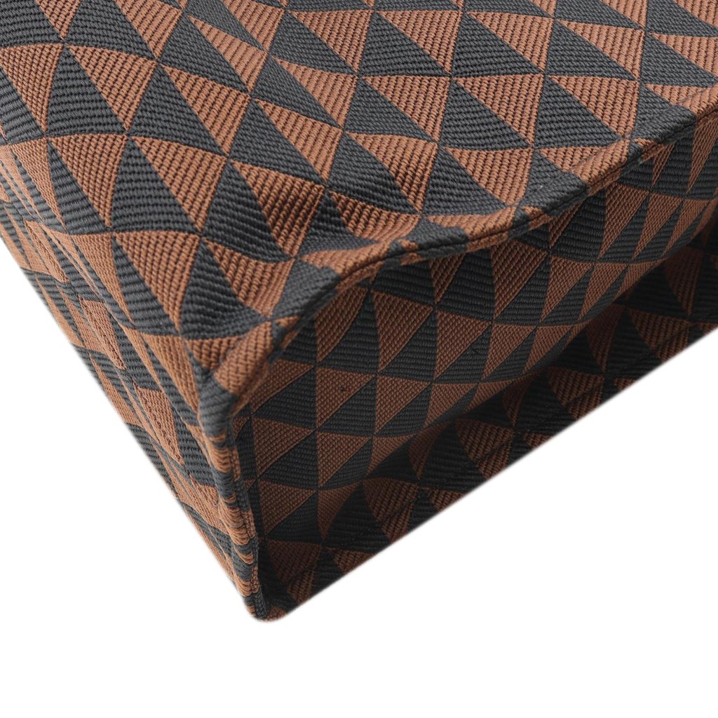 Prada Canvas Triangolo Symbole Shopping Tote - 5